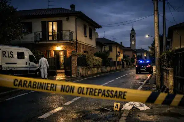 Garlasco - via Giovanni Pascoli, il luogo del delitto di Chiara Poggi