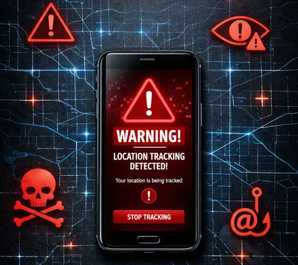 Verifica dell'intestazione di un cellulare e analisi dei rischi legati alle app di tracciamento